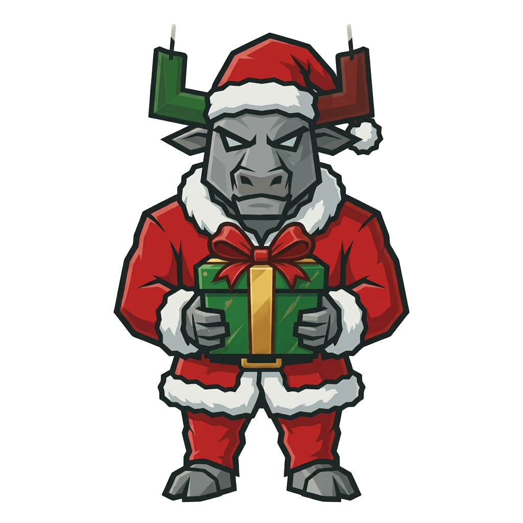 Propfirms.net giveaway mascot holding a gift